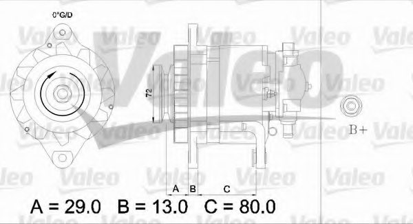 VALEO 436510 Alternator